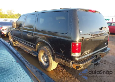 2002 Ford Excursion Limited from USA, damaged, VIN 1FMNU42F92EC84765